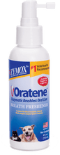 Load image into Gallery viewer, Oratene Enzymatic Brushless Breath Freshener 4oz bottle for pets, freshens breath, clean teeth, xylitol-free