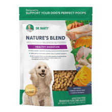 Load image into Gallery viewer, Dr. Marty Nature's Blend Healthy Digestion dog food package with premium ingredients for gut health support.