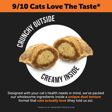 Load image into Gallery viewer, Crunchy outside and creamy inside of Pet Honesty Cat Hip & Joint Health supplement, loved by 9/10 cats.
