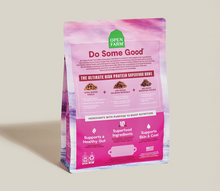 Load image into Gallery viewer, Open Farm Epic Salmon & Superfood Blend dog food bag featuring high protein bowl and superfood ingredients.
