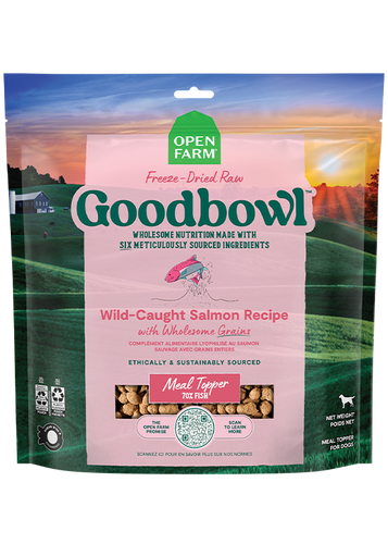 Open Farm Goodbowl Wild-Caught Salmon Freeze Dried Raw Topper