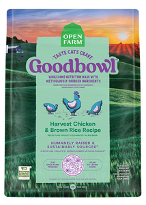 Open Farm Goodbowl Harvest Chicken & Brown Rice For Cats