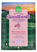 Load image into Gallery viewer, Open Farm Goodbowl Wild-Caught Salmon &amp; Brown Rice For Cats
