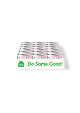 Load image into Gallery viewer, Open Farm cat food display showing Wild-Caught Salmon Pâté packs in a tray with "Do Some Good" branding.
