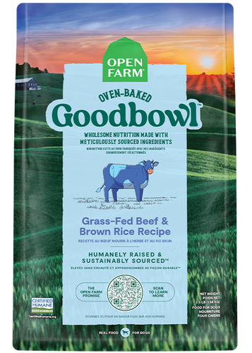 Open Farm Goodbowl Grass-Fed Beef & Brown Rice for Dogs