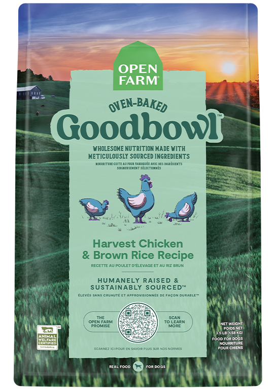 Open Farm Goodbowl Harvest Chicken & Brown Rice for Dogs