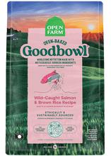 Load image into Gallery viewer, Open Farm Goodbowl Wild-Caught Salmon & Brown Rice for Dogs package featuring wholesome, oven-baked kibble.