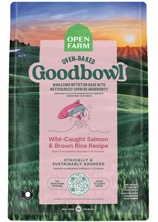 Open Farm Goodbowl Wild-Caught Salmon & Brown Rice for Dogs