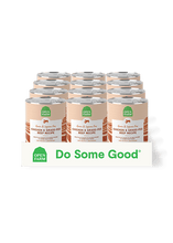 Load image into Gallery viewer, Open Farm Chicken & Grass-Fed Beef Pâté for Dogs, 12.5oz cans display, nutritious meal for dogs.