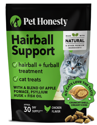 Pet Honesty Hairball Support Chicken 3.7oz