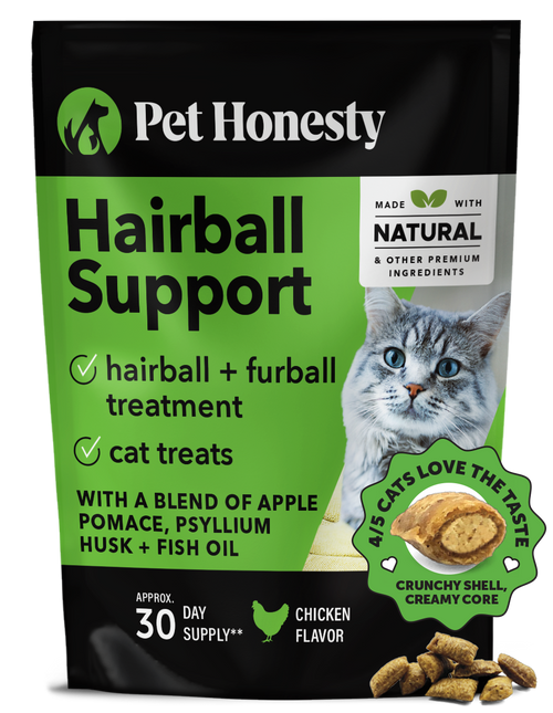 Pet Honesty Hairball Support Chicken 3.7oz