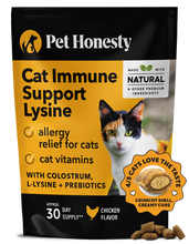 Load image into Gallery viewer, Pet Honesty Cat Immune Support Lysine 3.7oz