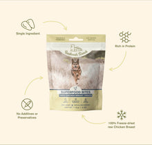 Load image into Gallery viewer, Badlands Ranch freeze-dried chicken bites package showcasing single ingredient and high protein benefits.