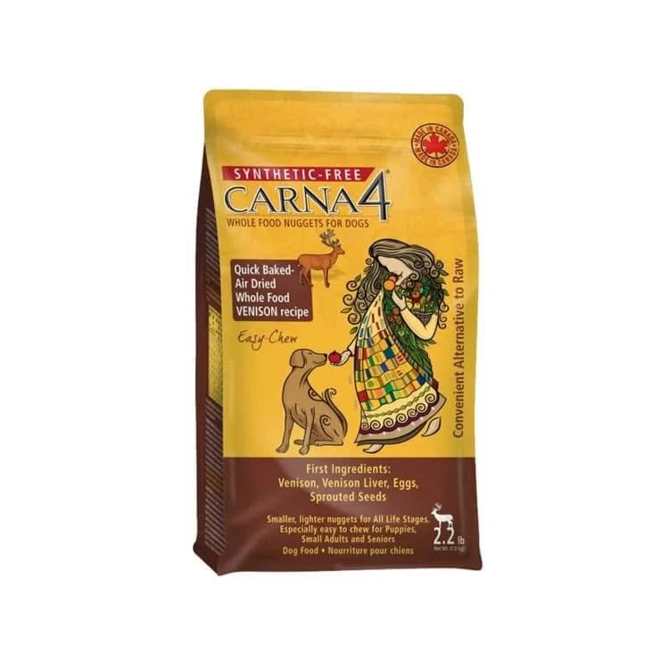 Carna4 Easy Chew Venison Formula for Dogs Bakersfield Pet Food Delivery