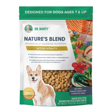 Load image into Gallery viewer, Dr. Marty's Nature's Blend Active Vitality raw dog food for seniors with premium ingredients.