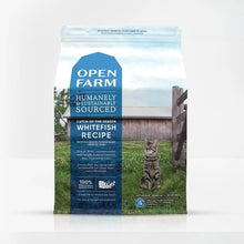 Load image into Gallery viewer, Open Farm Catch-of-the-Season Whitefish for Cats, high-protein meal with ethically sourced ingredients.