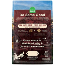 Load image into Gallery viewer, Open Farm Front Range Grain-Free Raw Mix for Dogs packaging featuring raw coated kibble and freeze-dried raw ingredients.