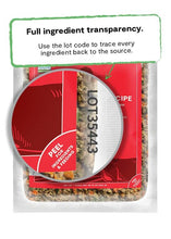 Load image into Gallery viewer, Open Farm Gently Cooked Grass-Fed Beef packaging highlighting ingredient transparency and lot code.