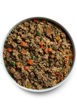 Load image into Gallery viewer, Bowl of Open Farm Gently Cooked Surf & Turf, a mix of beef, salmon, and non-GMO vegetables.