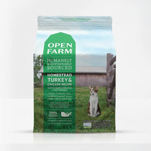 Load image into Gallery viewer, Open Farm Homestead Turkey & Chicken for Cats, high-protein meal with humane ingredients, great for feline health.