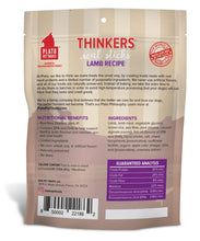 Load image into Gallery viewer, Thinkers Lamb Treats packaging showing ingredients and benefits for healthy brain function in dogs.