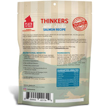 Load image into Gallery viewer, Plato Thinkers Salmon Recipe dog treats package, showcasing hearty flavors and natural ingredients for healthy pets.