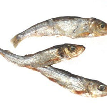 Load image into Gallery viewer, Whole air-dried Baltic herring fish for dog treats, sustainably sourced and rich in nutrients.