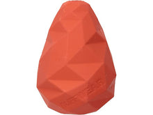 Load image into Gallery viewer, Ruffwear Gnawt-a-Cone, durable orange rubber dog toy with faceted surface for fun and erratic bounce.