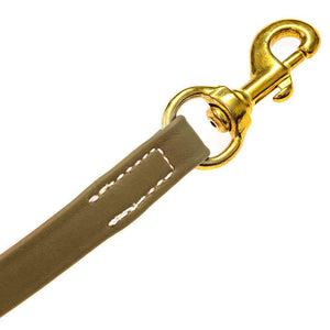 Viper Biothane 20 ft Dog Leash - Long Line Lead close-up showing durable clip and strong webbing material.
