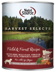 NutriSource Harvest Select Field & Forest Recipe
