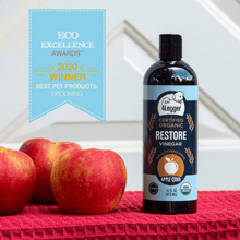 Load image into Gallery viewer, 4-Legger RESTORE Organic Apple Cider Vinegar Conditioning Rinse for Dogs