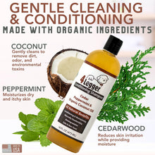 Load image into Gallery viewer, 4-Legger Natural Cedar Dog Shampoo and Conditioner with Peppermint &amp; Eucalyptus