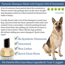 Load image into Gallery viewer, 4-Legger Unscented Hypoallergenic Dog Shampoo with Aloe