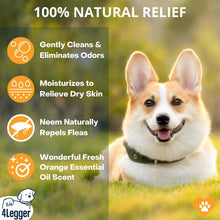 Load image into Gallery viewer, 4-Legger REVITALIZE Organic Neem Dog Shampoo and Orange Essential Oil