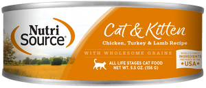 NutriSource Chicken, Turkey & Lamb Cat 5oz