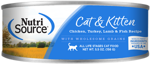 NutriSource Chicken, Turkey, Lamb & Fish Cat 5oz