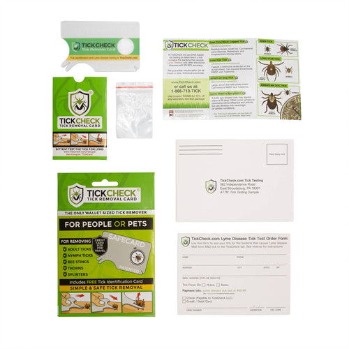 TickCheck Tick Remover Card - 12pc Hang Strip Display