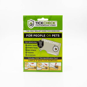 TickCheck Tick Remover Card - 12pc Hang Strip Display