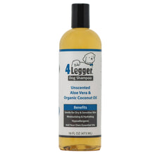 Load image into Gallery viewer, 4-Legger Unscented Hypoallergenic Dog Shampoo with Aloe
