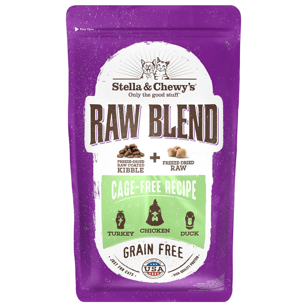 Stella & Chewy's Raw Blend Cage Free Cat 10lb