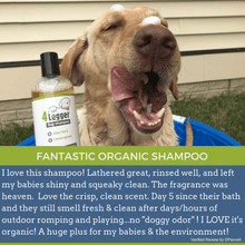 Load image into Gallery viewer, 4-Legger Lemongrass and Aloe Organic Hypoallergenic Dog Shampoo