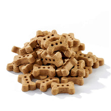 Load image into Gallery viewer, Buck Bone Organics Antler Dog Biscuits piled up, natural crunchy treat for dogs made from real beef and antler powder.