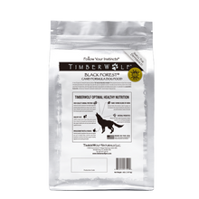 Load image into Gallery viewer, Timberwolf Venison Black Forest Legend for Dogs packaging showcasing natural ingredients and optimum nutrition for dogs.