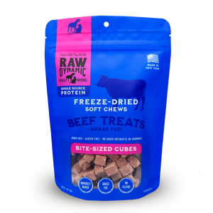 Raw Dynamic Freeze Dried Treats Flavor: Beef