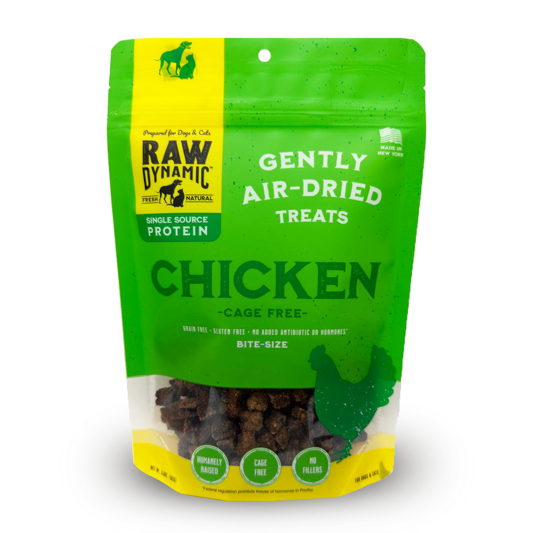 Pet food delivery in Bakersfield - Gently Air Dried Treats Flavor: Chicken