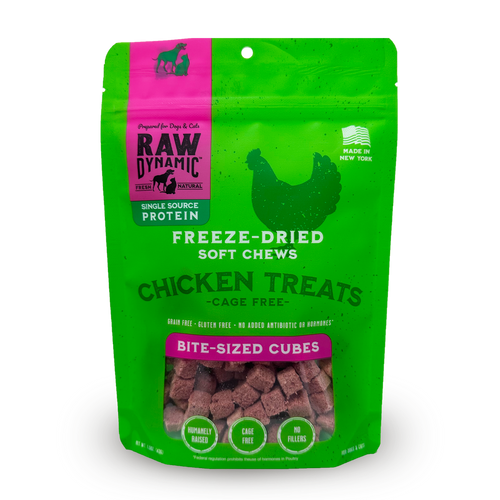 Raw Dynamic Freeze Dried Treats Flavor: Chicken