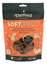 Load image into Gallery viewer, Darford Soft Baked Dog Biscuits - Soft &amp; Chewy Treats for Dogs, Wheat-Free with Superfoods Blend.