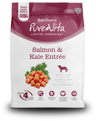 Pure Vita Salmon & Kale for Dogs