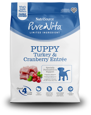 Pure Vita Turkey & Cranberry for Puppy