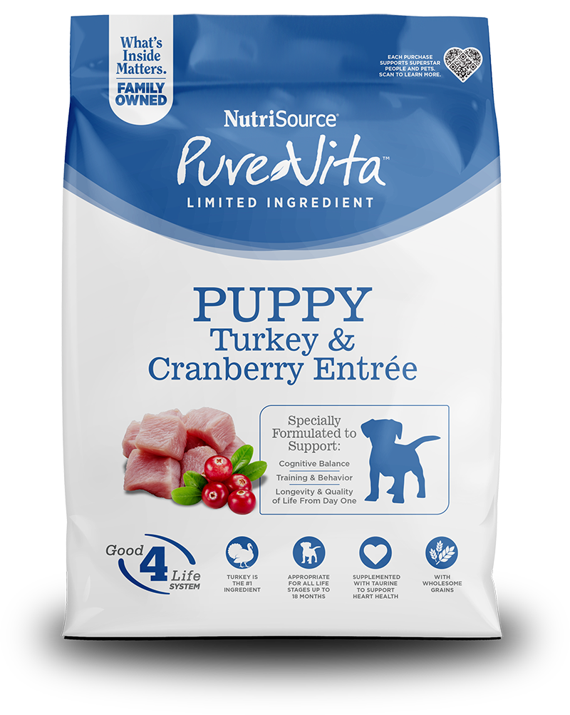 Pure Vita Turkey & Cranberry for Puppy
